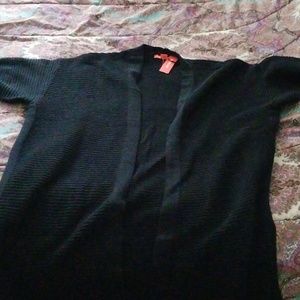 Short sleeve cotton sweater